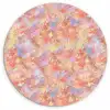 Abstract - Multi - Kleur - Verf Wandcirkel plexiglas klein 852 -3d
