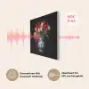 Rode - Bloemen - Tulpen - Vaas PET vilt klein -USP_NL