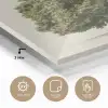 Eikenboom - Groen - Lichte achtergrond plexiglas 5mm klein -sfeer2