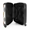 Dieren print panter met vlekken NBS - Handbagage koffer - Kinderen Unisex middel -binnenkant