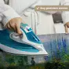 Bloemen - Meer - Bergen - Groen Wandkleed katoen klein -sfeer9