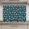 Zee - Dieren - Donkerblauw - Schelpen keuken achterwand spatscherm klein 900 -3d_website