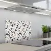 Terrazzo -  Patroon - Kleurrijk - Klei keuken achterwand spatscherm klein 900 -3d_schuin