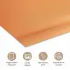Drank - Oranje - Glitter - Disco poster papier klein -closeup_NL