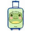 Kawai - Kikker - Groen Kinderkoffer - Blauw klein -zz3dotto