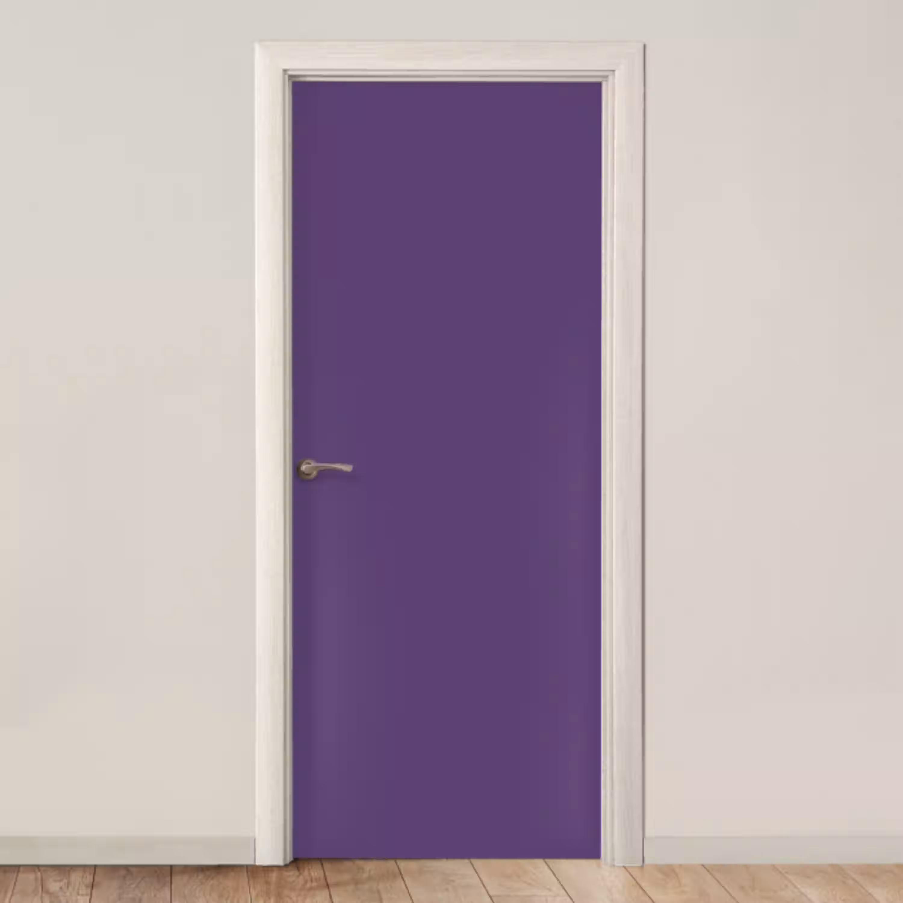 Deep - Plum - Paars deurposter klein 289 -3d_beige