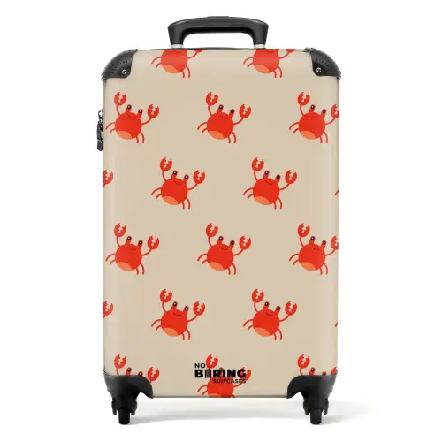 Krabbenkwestie Koffer - NBS - Handbagage middel -productfoto_recht