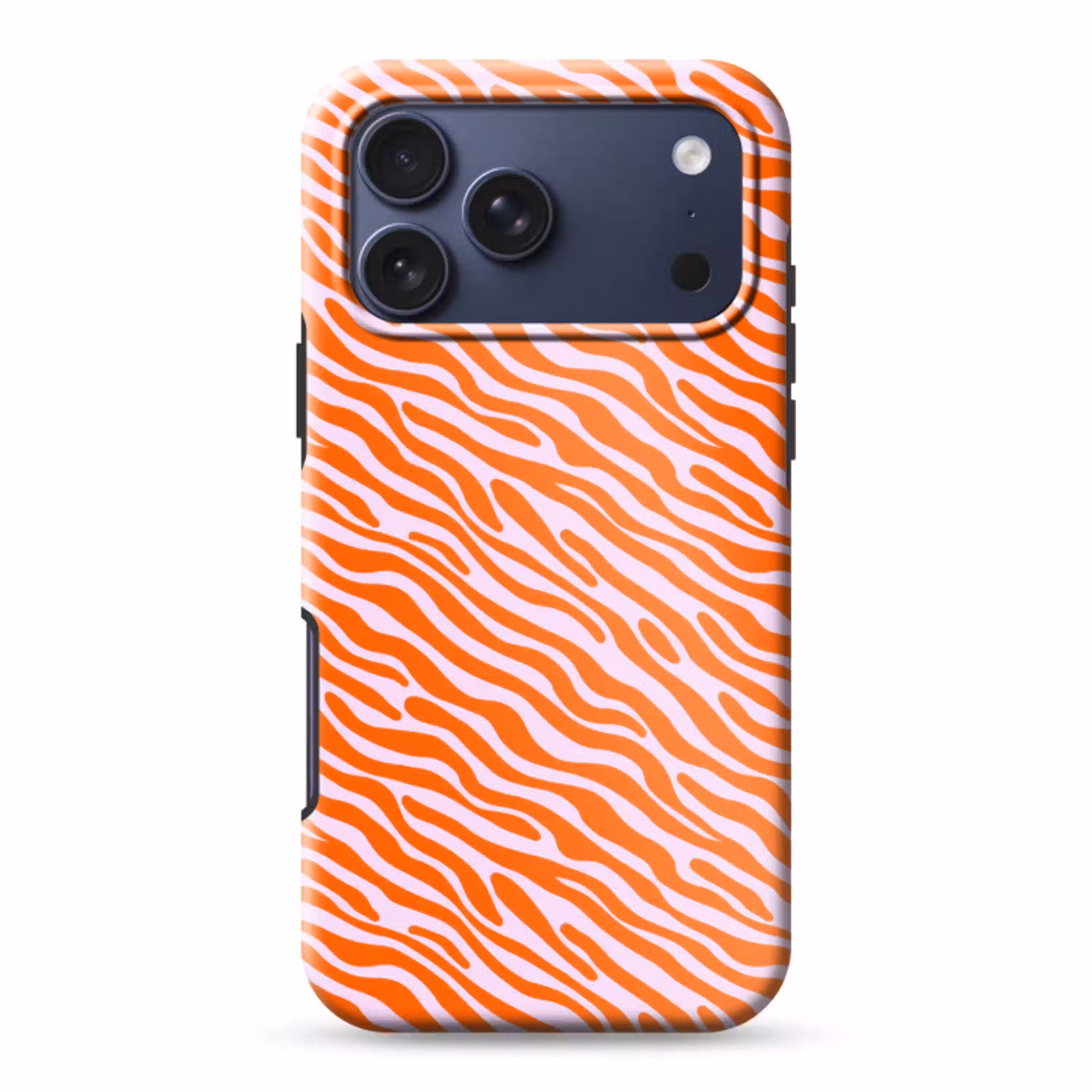 Strepen - Dynamisch - Oranje Toughcase MagSafe Apple iPhone 17 Pro Max klein 1019 -3d