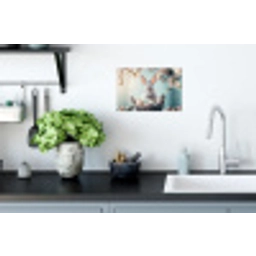 Konijn - Eieren - Mand Muursticker klein -keuken