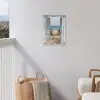 Deur naar de zee tuinposter los doek klein -sfeer8