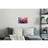 Bloemen - Roze - Watercolor - Kunst Muursticker klein -slaapkamer