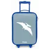 Blauw met Pteranodon dino Kinderkoffer - Blauw klein -zz3dotto