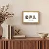Opa - Lettercollage Light Box met kabel (Tafellamp) klein -sfeer2