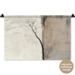 Wabi sabi - Plant - Beige Wandkleed katoen klein -t3d_DE