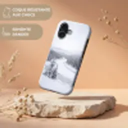 Rivier - Bevroren - Landschap - Winter Toughcase MagSafe Apple iPhone 17 klein -USP_RandenV_FR