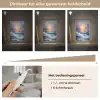 Golven - Zee - Kleurrijk - Rotsen Light Box met kabel (Tafellamp) klein -USP_dimbaarNL