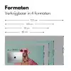 Hond - Overhemd - Bloemen - Bril Muismat XXL klein -sfeer5