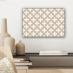 Patroon - Symmetrisch - Beige canvas 2cm klein 34 -sfeer6