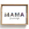 Mama - Lettercollage Dienblad Rechthoek middel -z3d_shopping