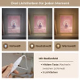 Maan - Monster - Roze Light Box met kabel klein -USP_lichtkleurDE