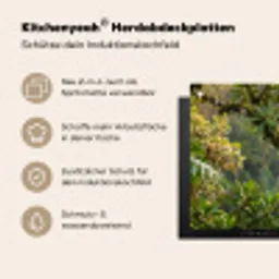 Ara - Jungle - Rood Inductie beschemer met haakjes klein -ky-usp-de