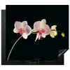Orchidee - Roze - Bloemen Inductie beschermer vinyl 3mm middel -3d
