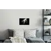 Saxofonisten - Hoeden - Rook - Licht Muursticker klein -slaapkamer