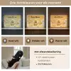 Monster - Geel - Madeliefjes Light Box met batterij (Wandlamp kind) middel -USP_lichtkleurNL