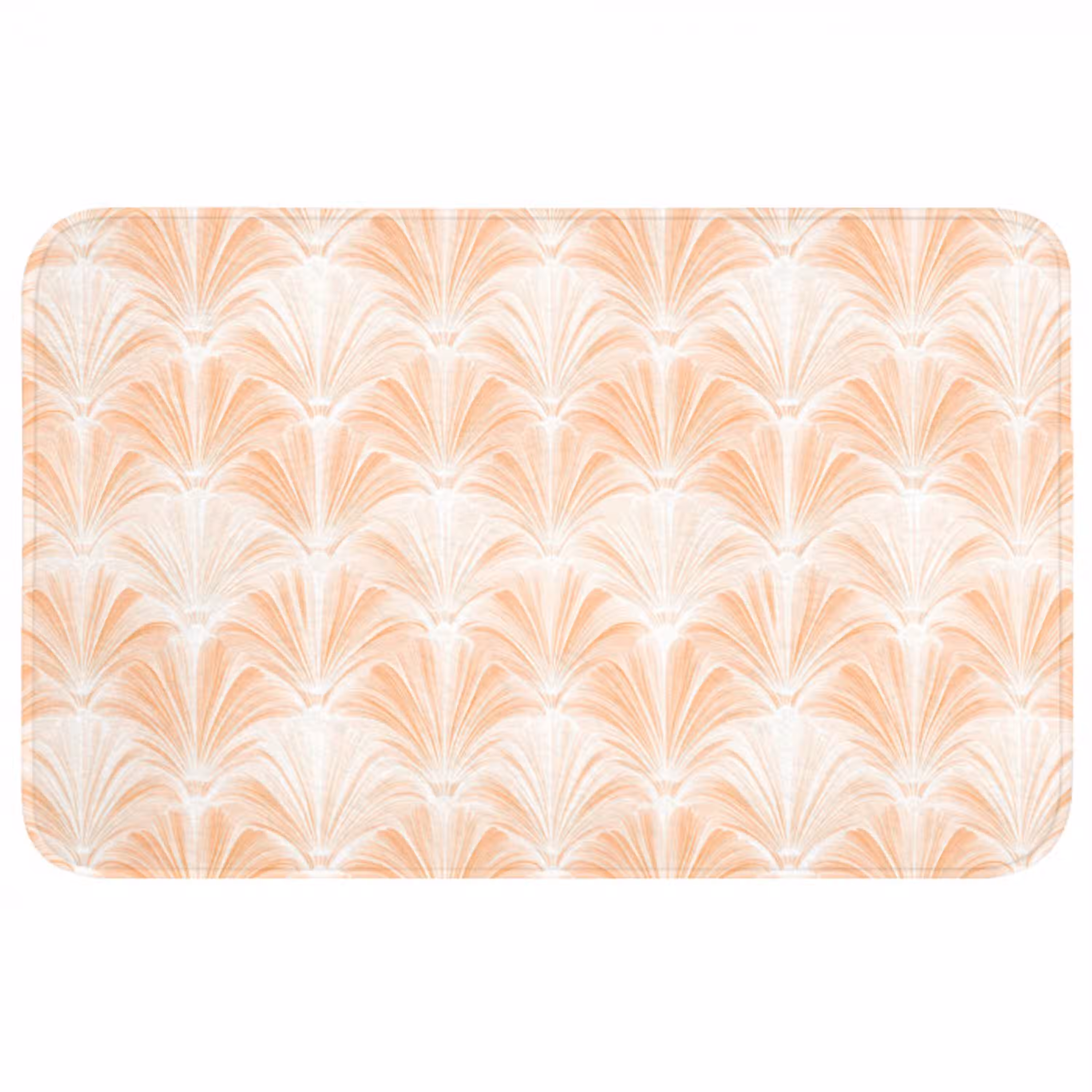 Waaier - Patroon - Perzik Badmat middel 997 -3d