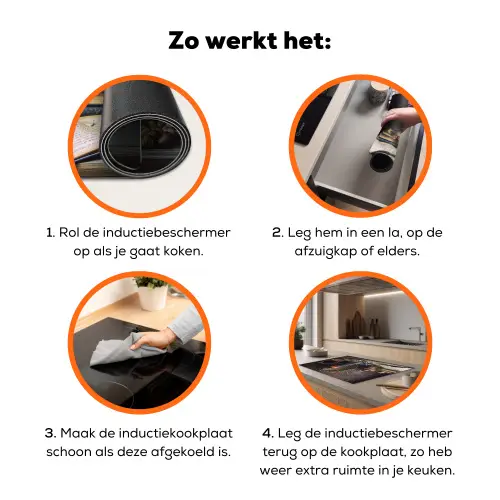 Stilleven met Antieke Uitstraling Inductie beschermer vinyl 3mm klein -zzzzzzz-td-werking