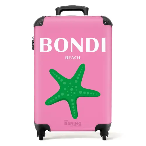 Summer destinations - Bondi beach NBS - Handbagage koffer - Kinderen Unisex middel -productfoto_recht