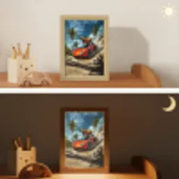 Sportauto - Rood - Dino Light Box met kabel klein -sfeer3_kind