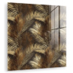 Tropisch - Bladeren - Goud plexiglas 5mm klein 11 -zzzproduct_nieuw