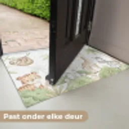 Dieren - Jungle - Pastel Deurmat klein -USP_NL