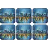 Skyline Toronto - Water - Stadslichten - Toren onderzetter kurk middel -zkaufland3dotto