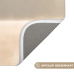 Landschap - Bos - Water - Mist - Beige Badmat klein -USP_AntislipNL