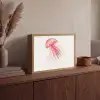 Kwal - Tentakels - Roze Light Box met batterij (Wandlamp) middel -sfeer2