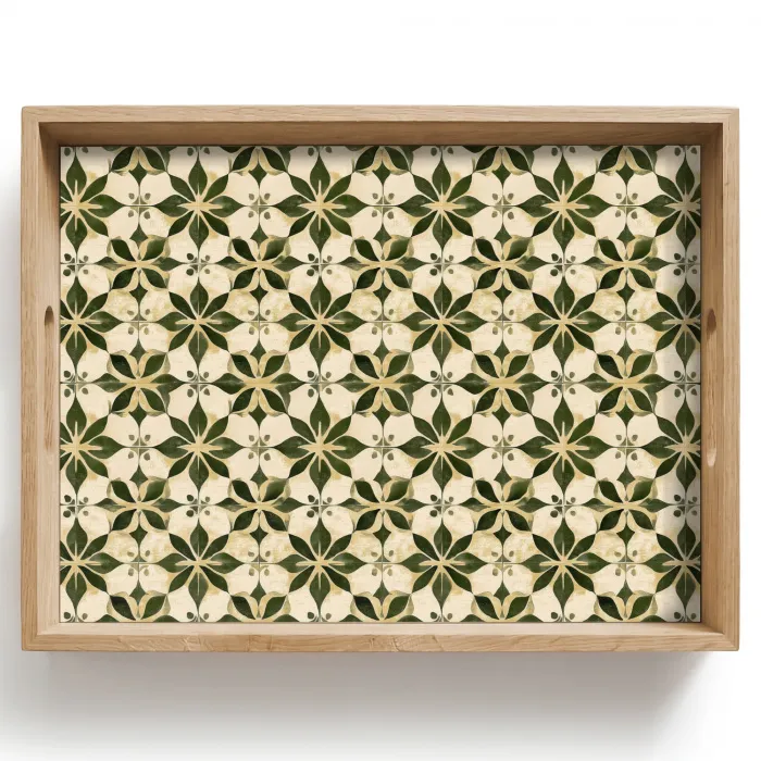 Tegel - Dessin - Groen Dienblad Rechthoek middel 911 -z3d_shopping