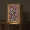 Spat - Abstract - Waterverf - Zacht Light Box met kabel (Tafellamp) klein 925 -z3d_website