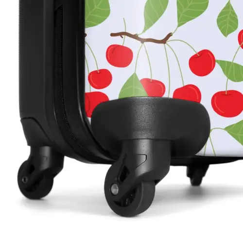Pastel fruit - Kersen NBS - Handbagage koffer - Kinderen Unisex middel -wiel