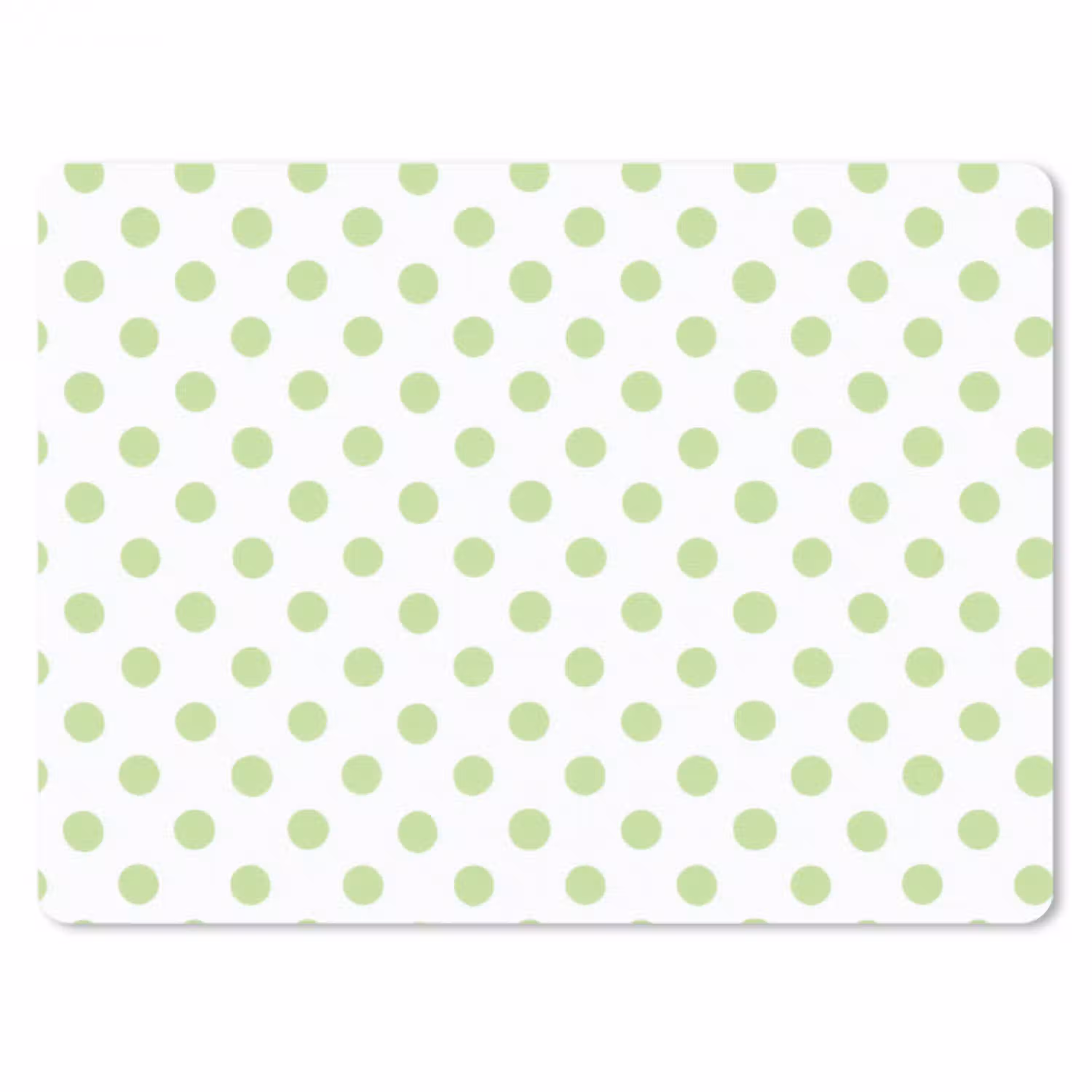 Dots - Klassiek - Groen muismat rubber klein 262 -3d