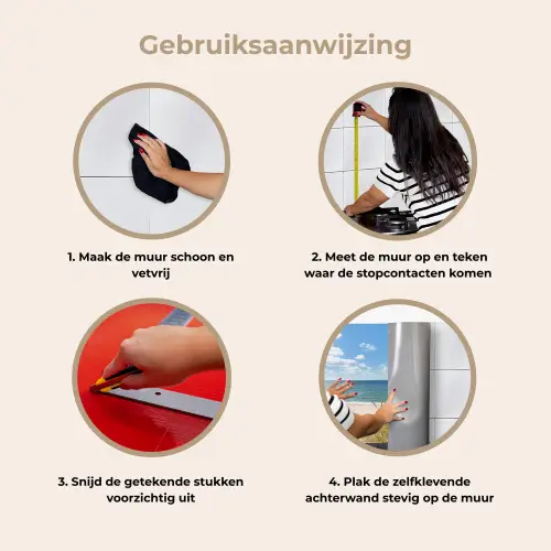 Duin - Gras - Zee - Strand keuken achterwand 2 middel -gebruiksaanwijzing_NL
