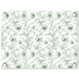 Bloemen - Getekend - Groen tuinposter los doek klein 239 -3d
