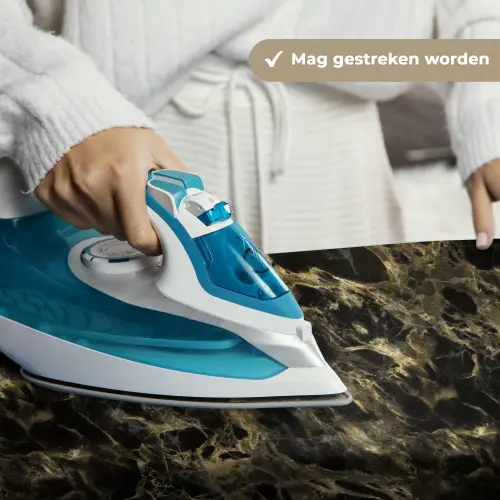 Kristal - Goud - Zwart - Marmer Wandkleed katoen klein 269 -sfeer9