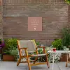 Wat je allemaal met me doet - Quotes - Spreuken Tuinposter op houten frame 2 cm dik klein -sfeer3