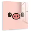 Varken - Roze - Minimalistisch plexiglas 5mm klein -zzzproduct_nieuw