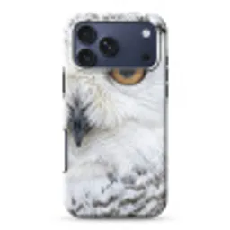 Sneeuwuil - Oog - Wildlife - Wit Toughcase MagSafe Apple iPhone 17 Pro Max klein -3d