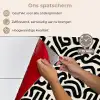 Modern - Abstract - Zwart keuken achterwand spatscherm klein 900 -spatscherm_NL