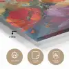 Bloemen - Kunst - Watercolor - Botanisch plexiglas 5mm klein -sfeer2