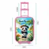 Pablo panda Kinderkoffer - Roze klein -productfoto_formaten